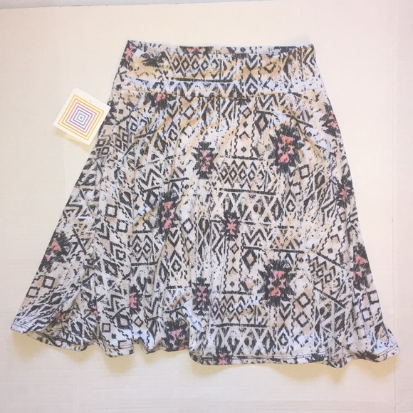 LulaRoe LLR kid’s Azure Skirt Size 12 NWT - Picture 3 of 8